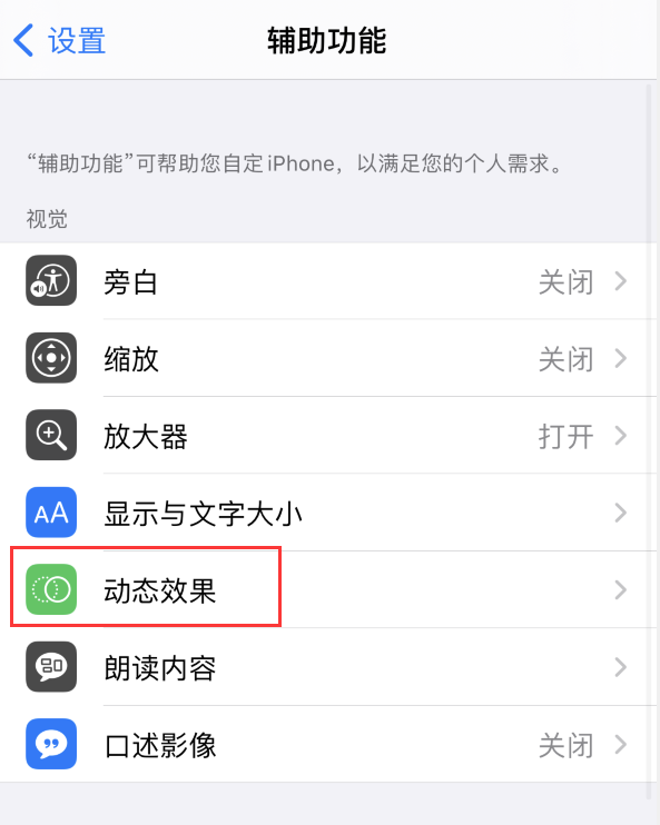 峨边苹果手机维修分享iPhone 12 退出应用时没有动画显示，如何设置 